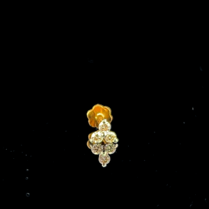 Royal Drop Pure Gold Nose Pin